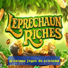 proximos jogos do criciuma